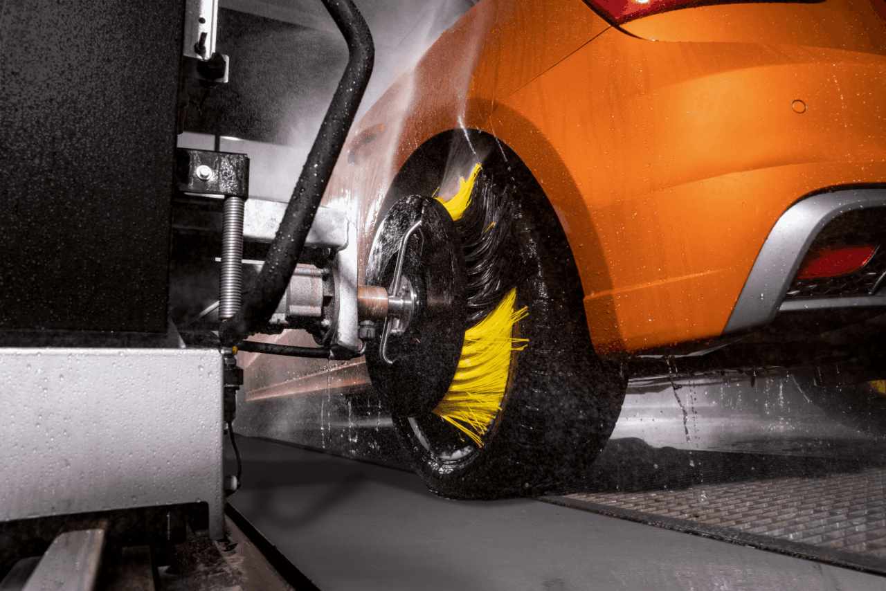 CW1 Klean Fit Wheel Brush Web