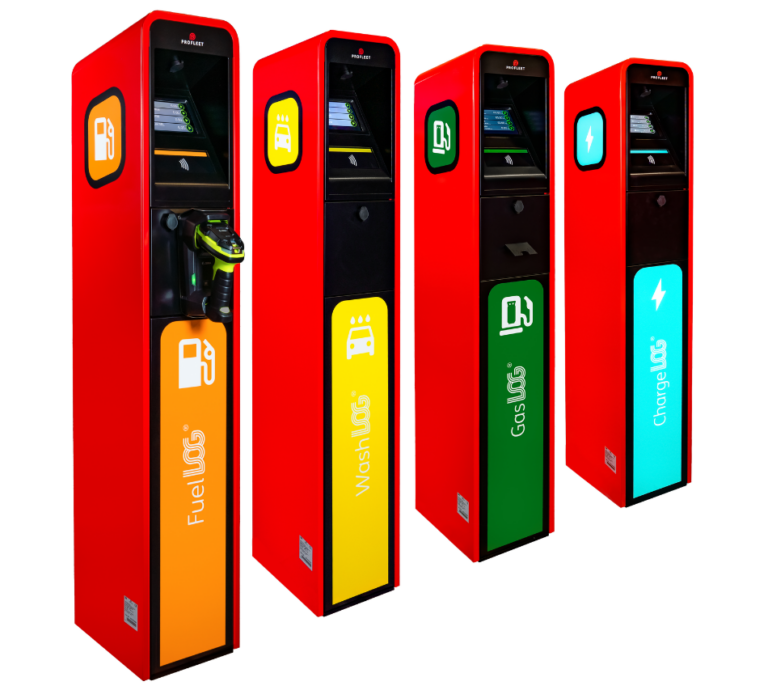Gamme complète des terminaux LOGMaster pour la gestion de carburant, recharge électrique, lavage, gaz, fluides de maintenance et dépôt.