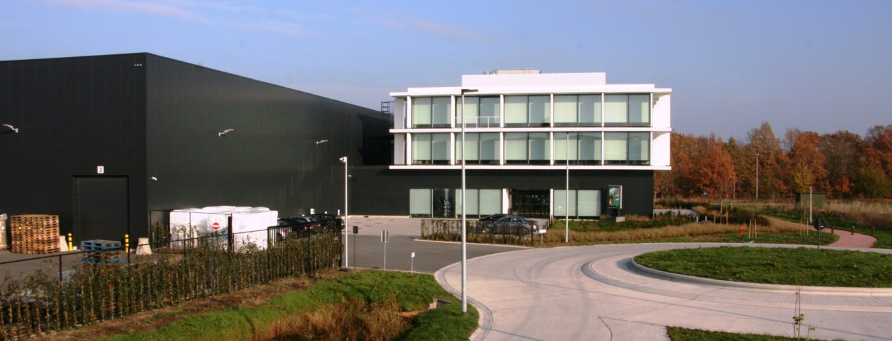 Katnoor van TSG in Turnhout tegenover het distributiecentrum van Aldi.