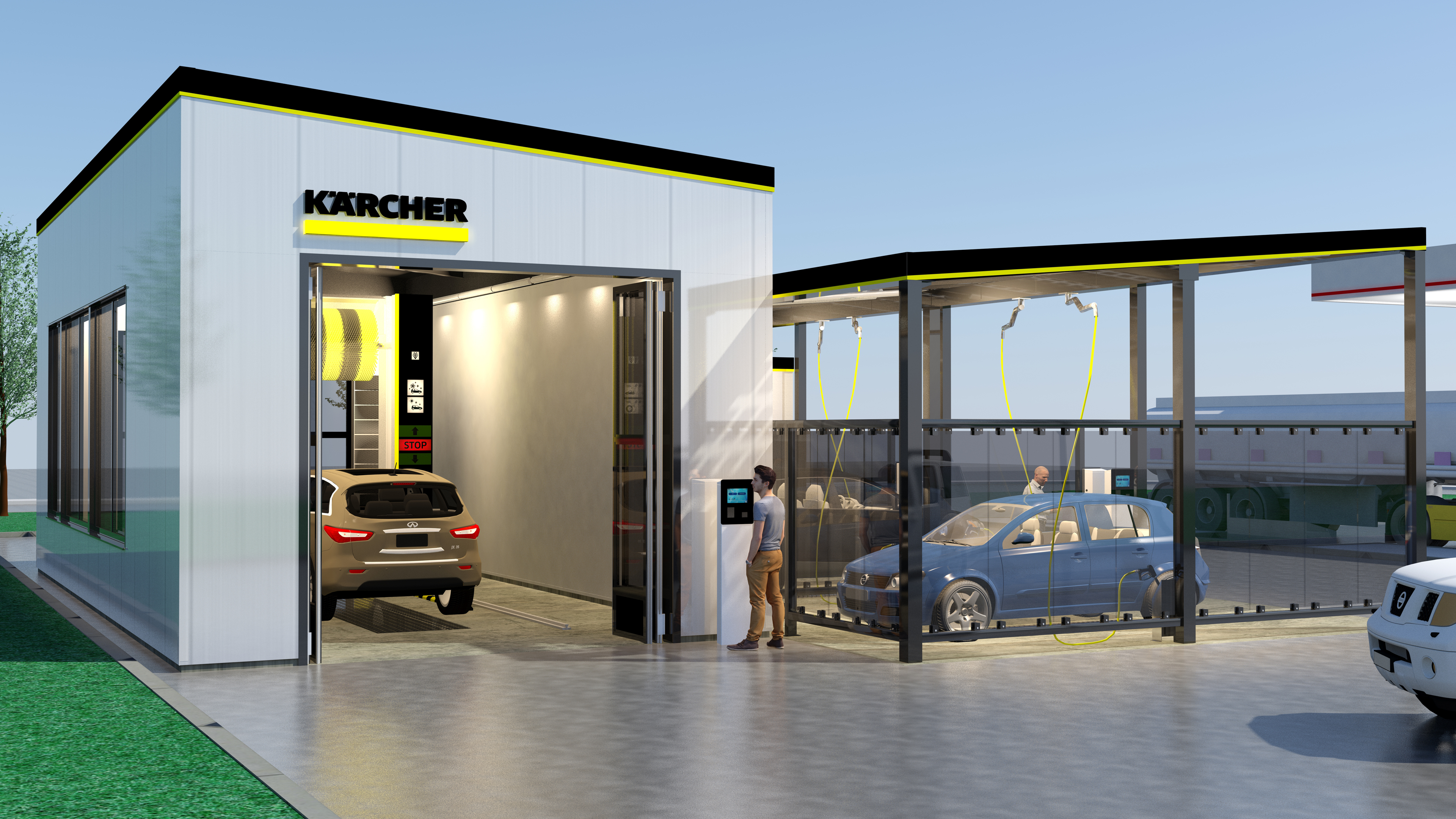 TSG Selfwash concept alles voor de wasbox op uw locatie