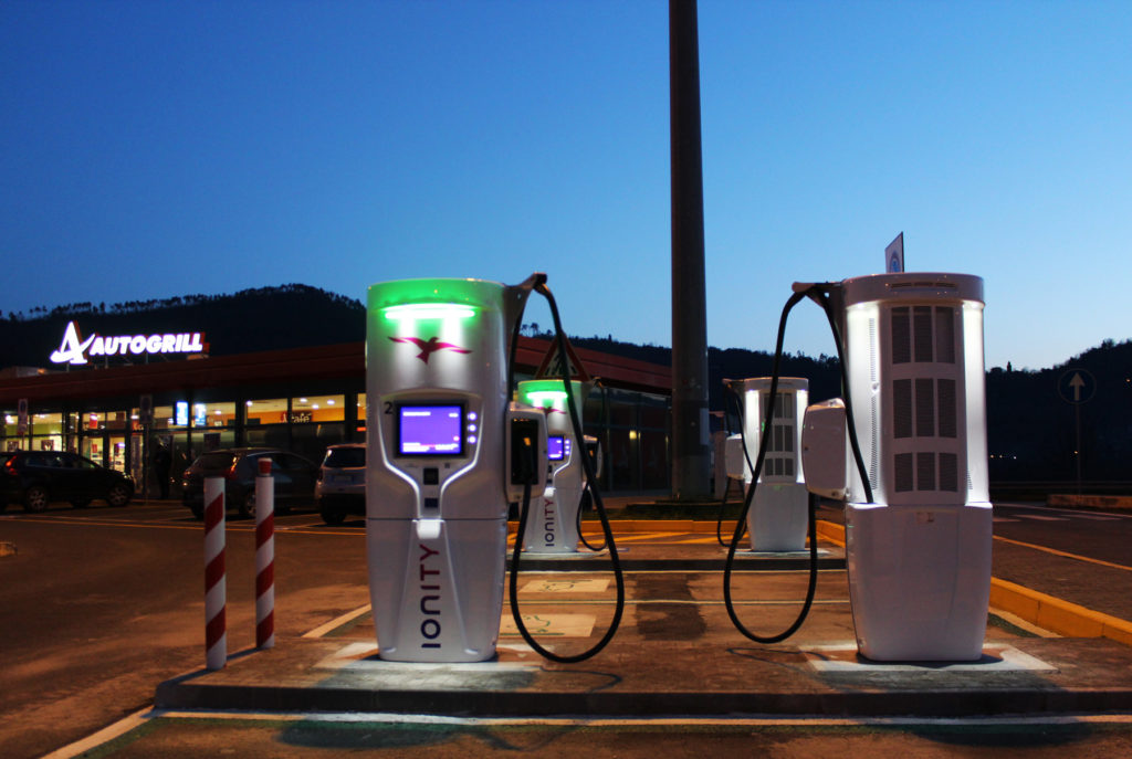 TSG Charge - colonnine elettriche Ionity - italia