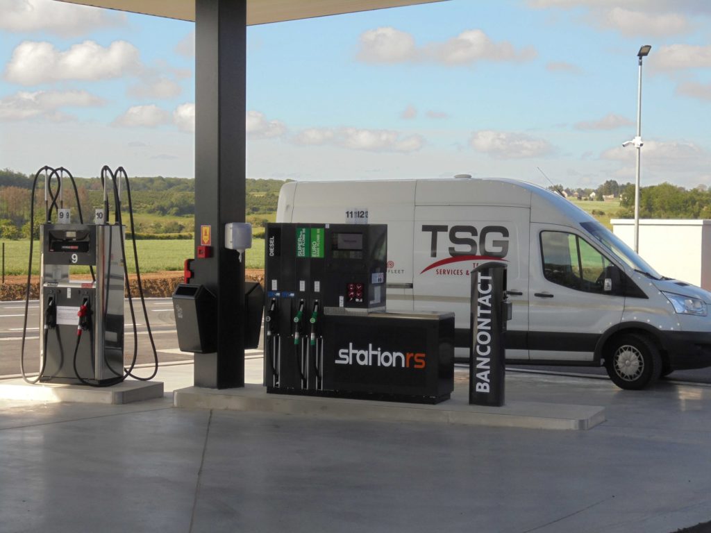 Nieuwe RS locatie in Anthee bestaande uit een nieuwe pompinstallatie.