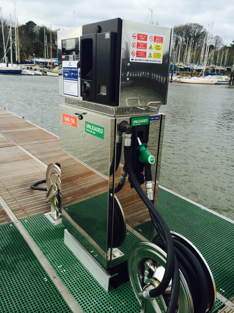 TSG Tokheim dispenser marina install