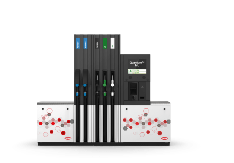 Tokheim Quantium ML výdejní stojan paliva v kombinaci s ADBlue