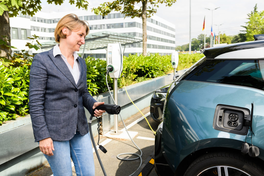 Mobilité électrique Bornes de recharge