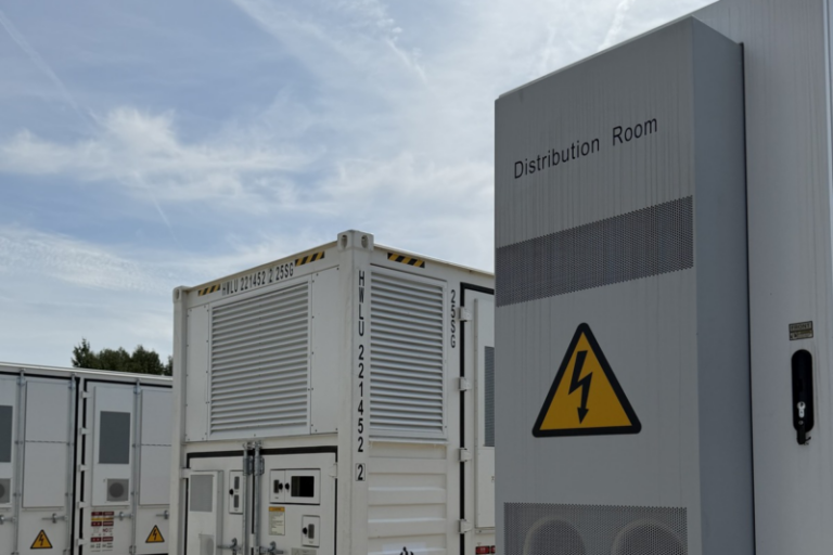 Batterilager vid depå