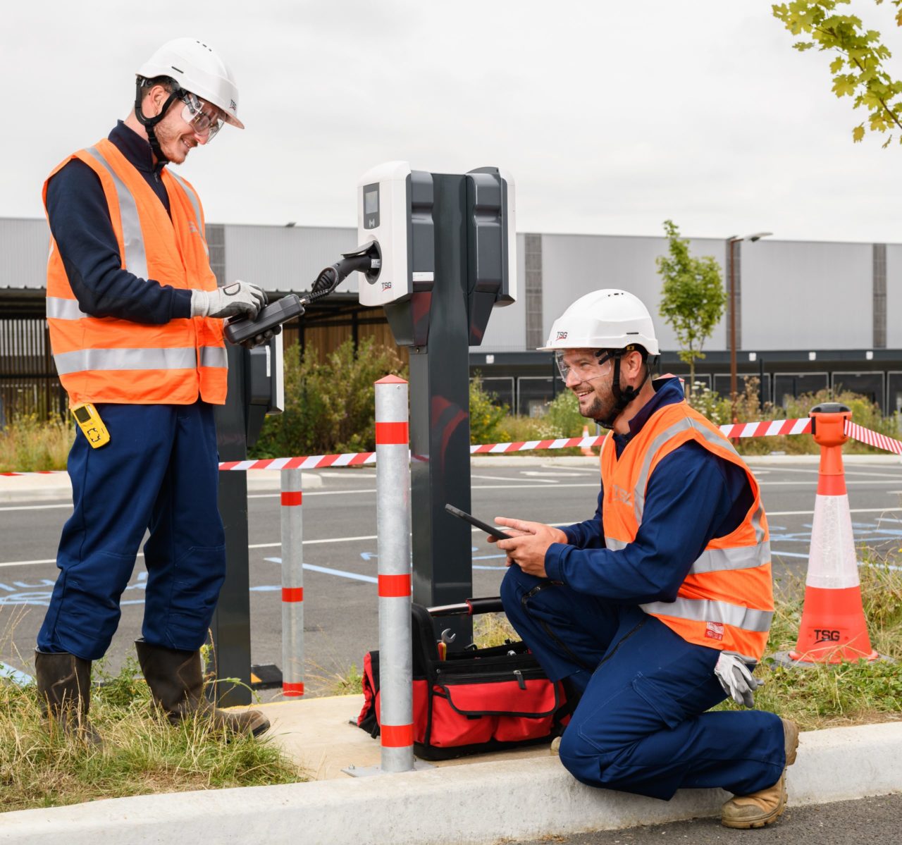 Maintenance borne de recharge