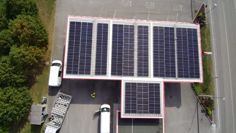 ombrière photovoltaïque