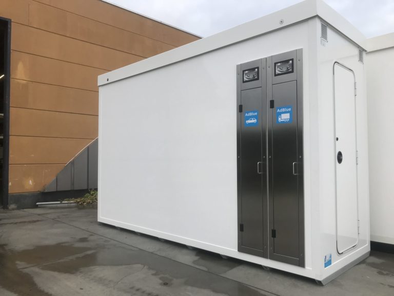Une station-service privée d'AdBlue