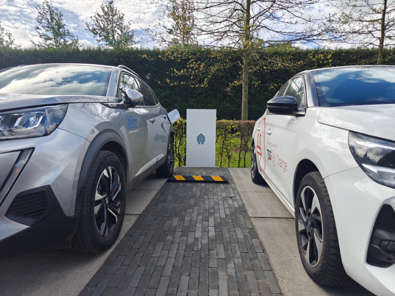 Borne de recharge Smappee installée par TSG Charge