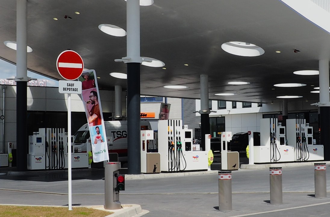 Renovatie tankstation TO Howald