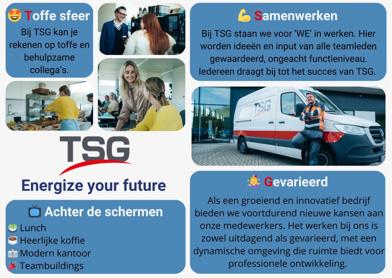 Aanbod van TSG