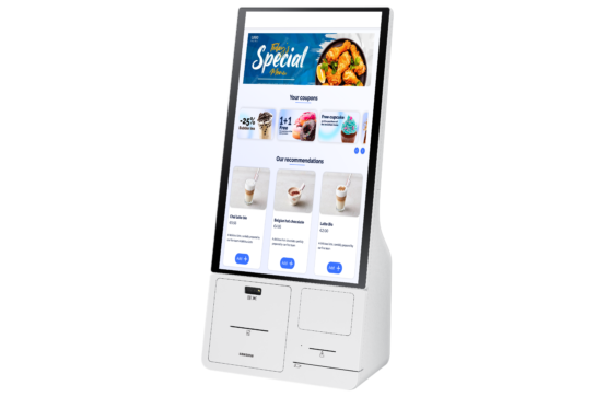 Toonbankmodel van de Order Kiosk