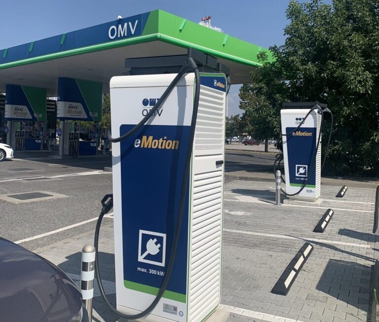 Montáž nabíjacích staníc omv trnava