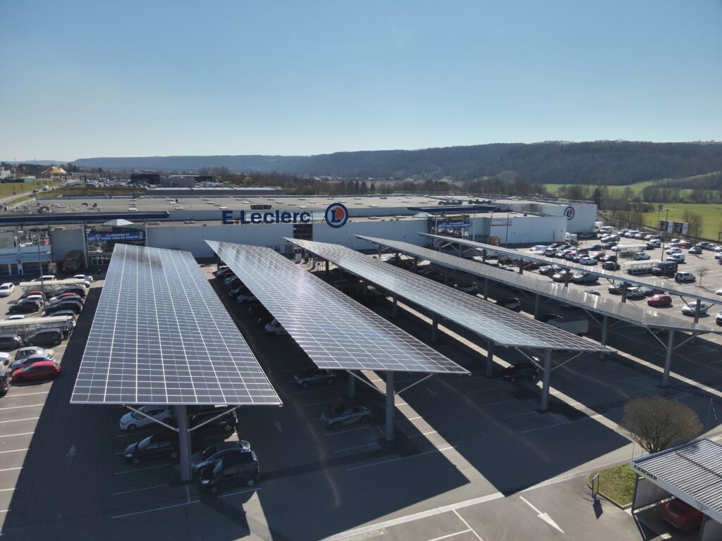 Ombrières-photovoltaïques-Leclerc-Bar-le-duc