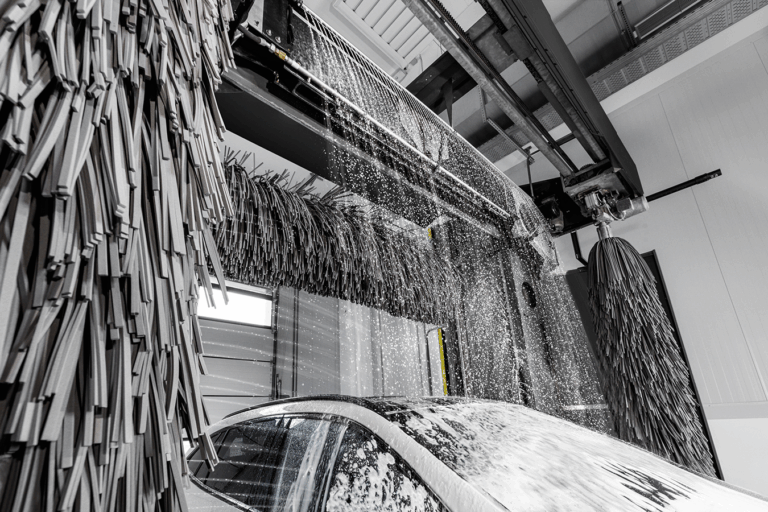 Smart Car Wash AI Karcher IQ Top Wash Sensers