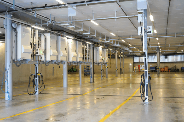 Chargeur pour Bus électrique installation TSG