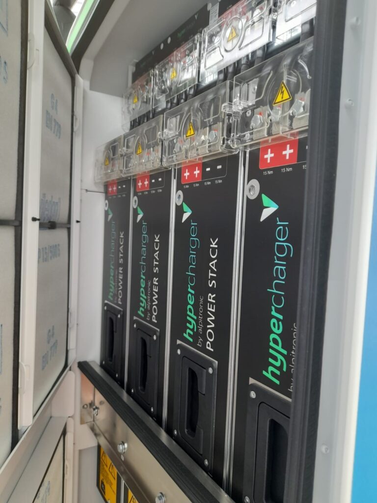 Swift Sharma bp pulse charger inside unit