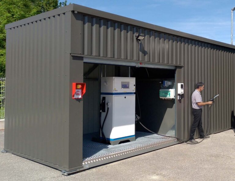 Eurobox BlocAlps : solution hors-sol de ravitaillement carburant, installation clé en main par TSG
