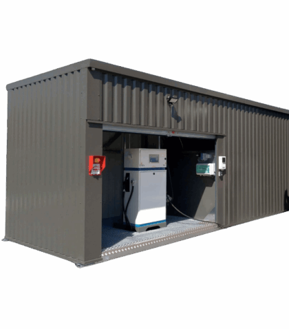 Eurobox BlocAlps : solution hors-sol de ravitaillement carburant, installation clé en main par TSG