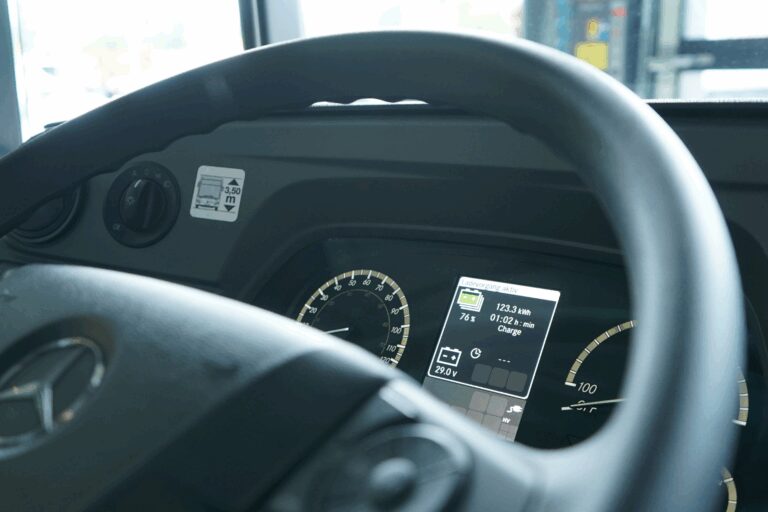E-bus cockpit