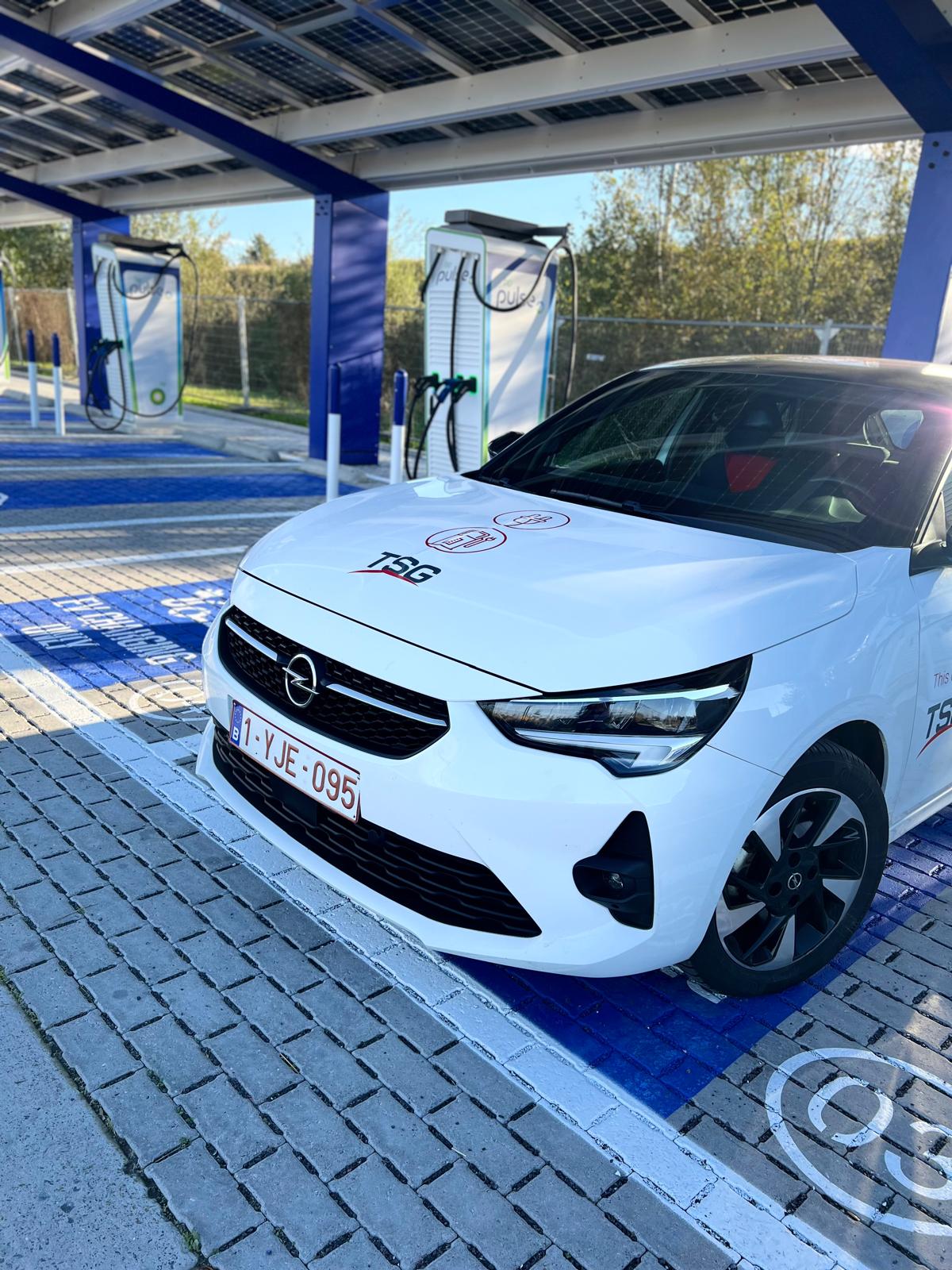 BP Pulse Ladeinstallation in Belgien, umgesetzt von TSG Charge.