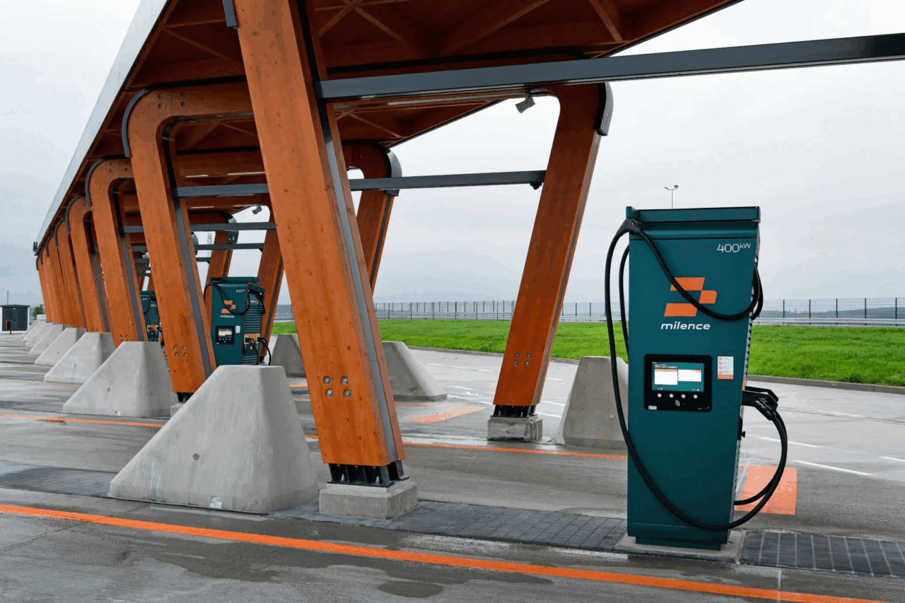 Milence Schnellladepark in Deutschland