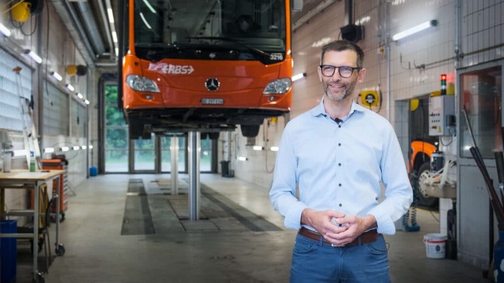 Fleet management bus depot