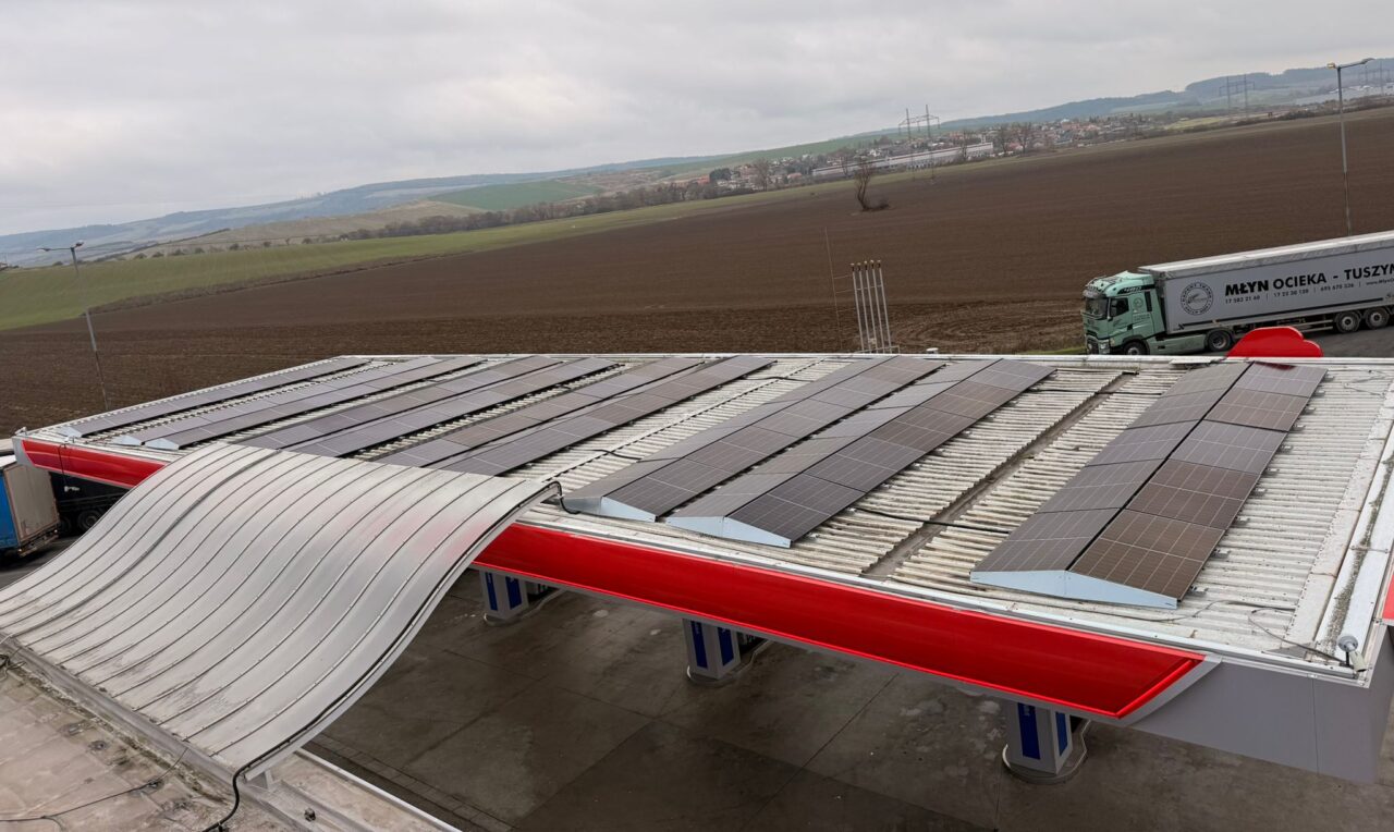 rooftop solar system Orlen Slovakia