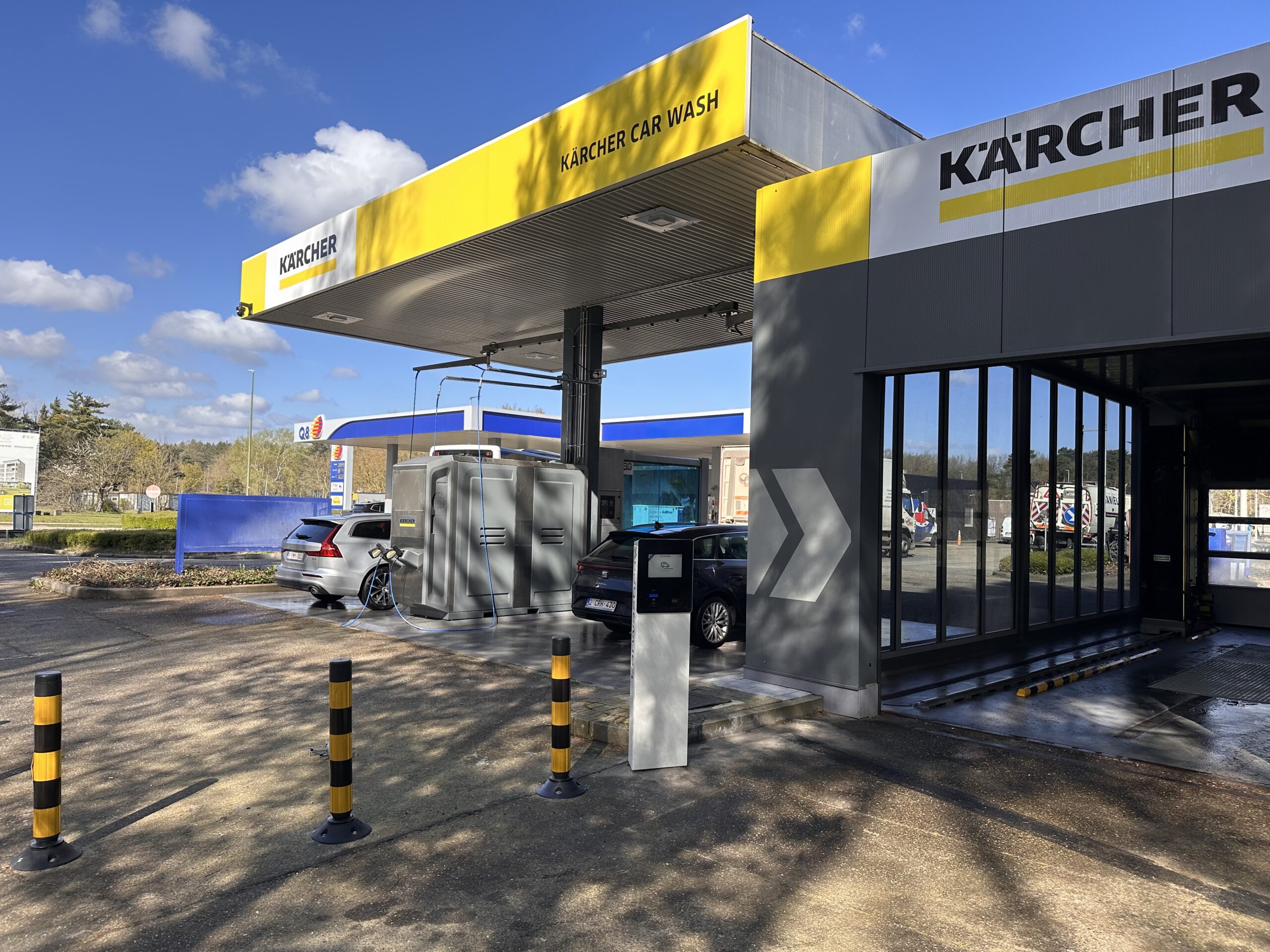 Dilsen Een nieuwe carwash voor Q8 Dilsen - TSG