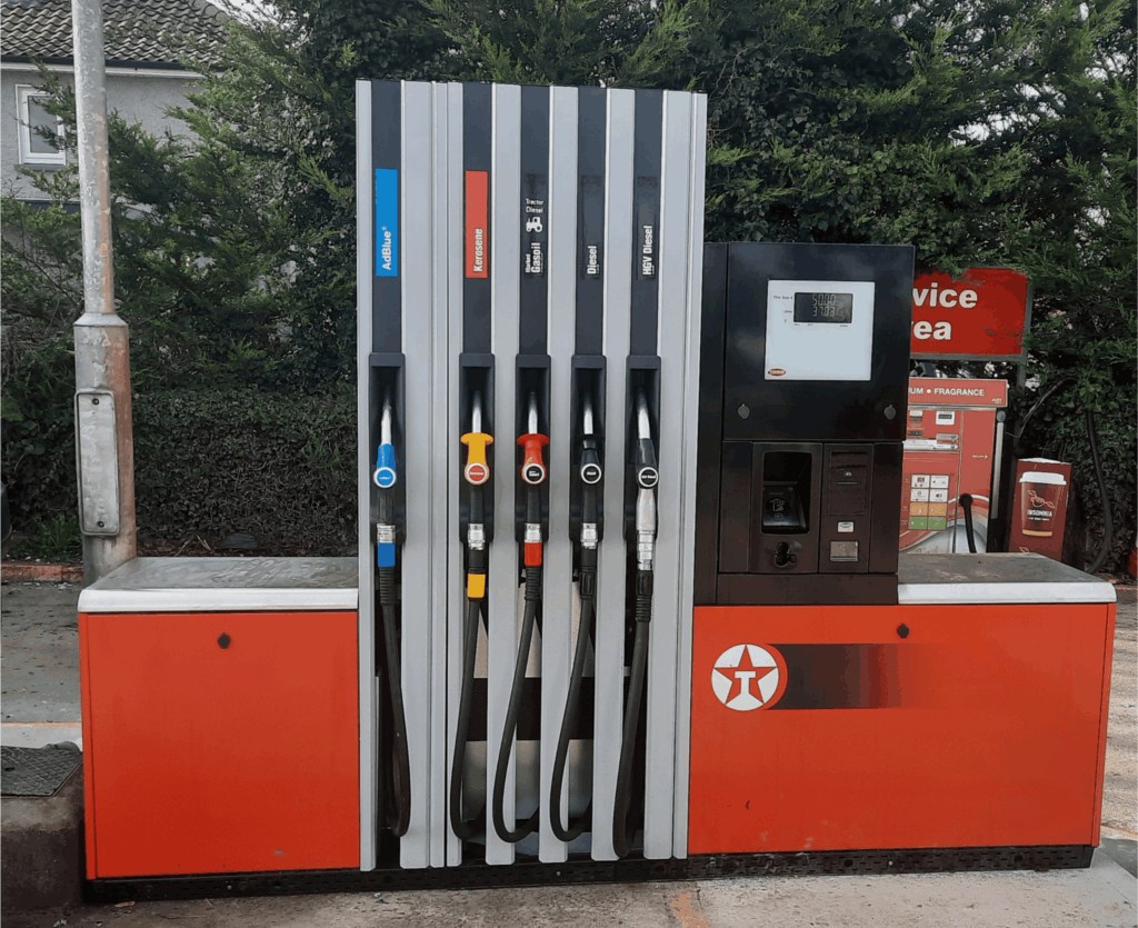 Texaco Roscommon New Pump