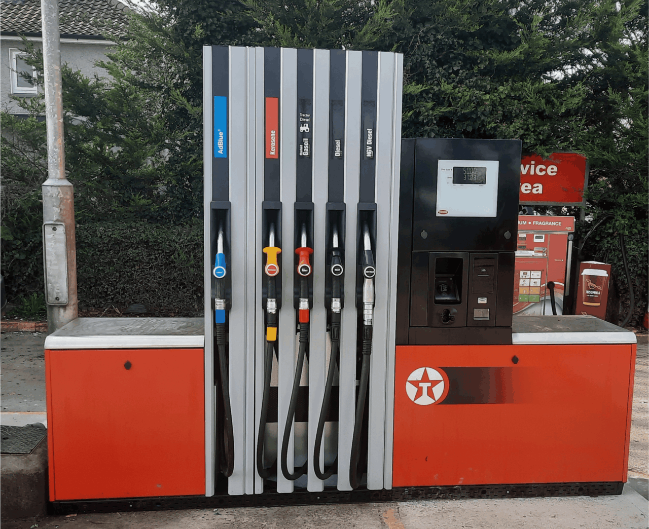 Texaco Roscommon New Pump