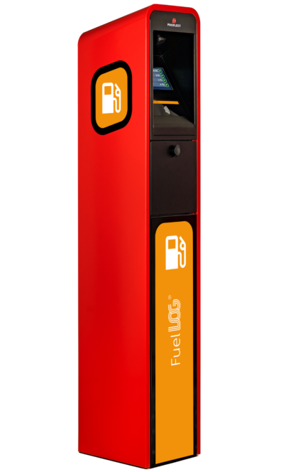 LOGMaster FuelLOG Terminal von TSG für die sichere Kraftstoffverteilung mit RFID-Zugang, Transaktionskontrolle und zentraler Verwaltung der Kraftstoffversorgung