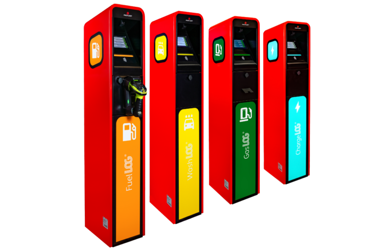 LOGMaster Automaten von TSG für die zentrale Verwaltung von Kraftstoffverteilung, Elektroladung, Gasversorgung und Waschanlagen mit sicherem RFID-Zugang