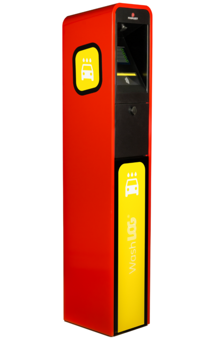 LOGMaster WashLOG Terminal von TSG für die einfache Steuerung von Waschanlagen mit RFID-Zugang, Programmauswahl und automatisierter Verwaltung von Waschprozessen