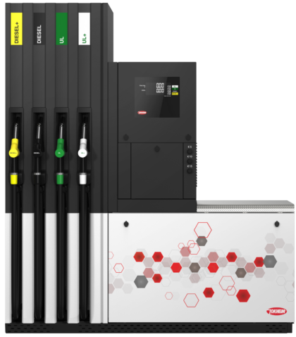 Tokheim Quantium ML Multiprodukt-Zapfsäule für flexible und konfigurierbare Kraftstoffversorgung an Tankstellen