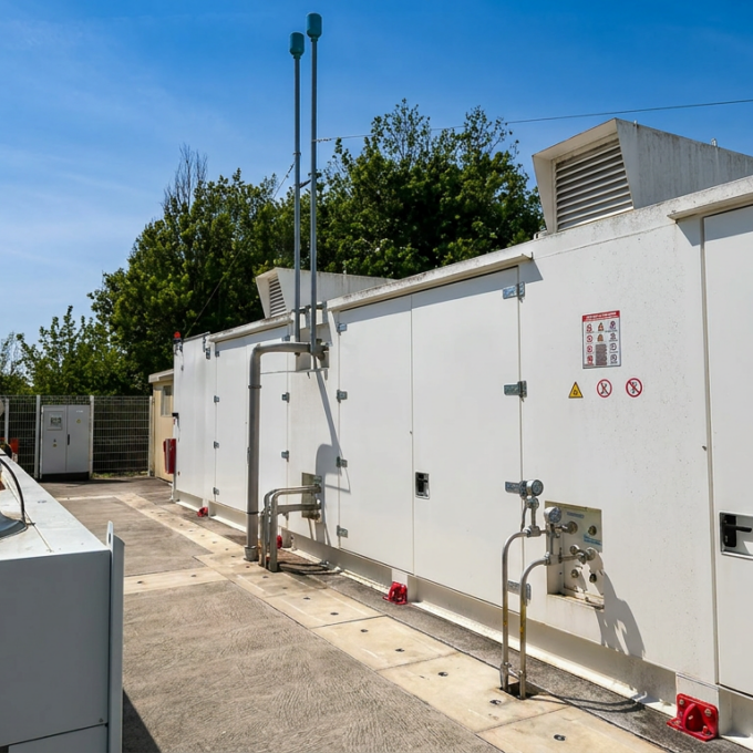 An extension carried out whilst business continued as normal